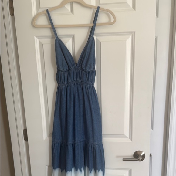 Denim Ombre Maxi Dress - Picture 12 of 12